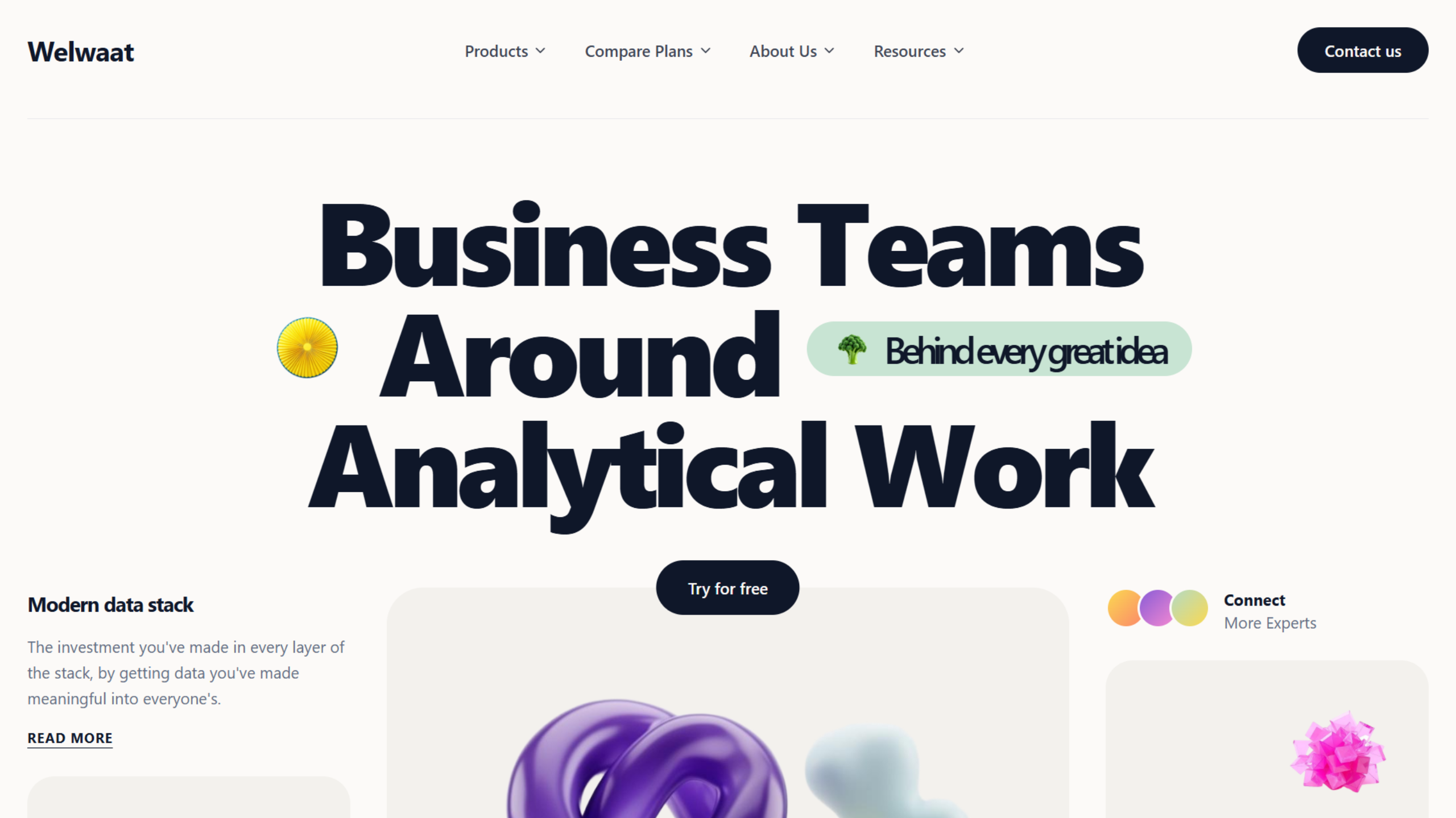 Connectrey: Business Analytics Platform